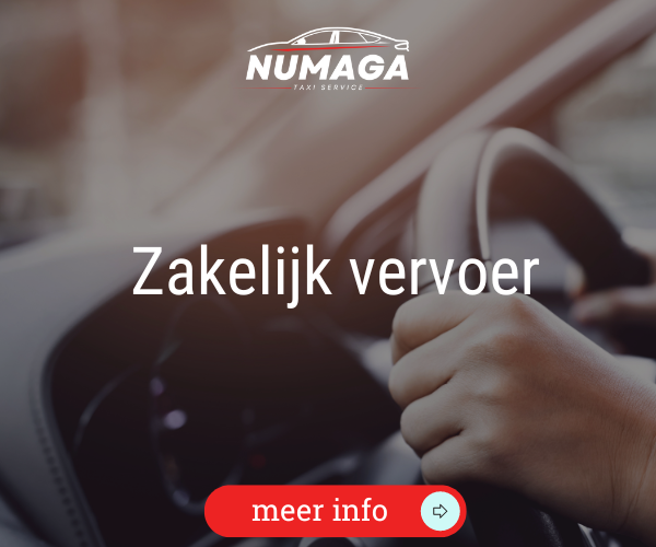 Zakelijk vervoer taxi numaga Nijmegen