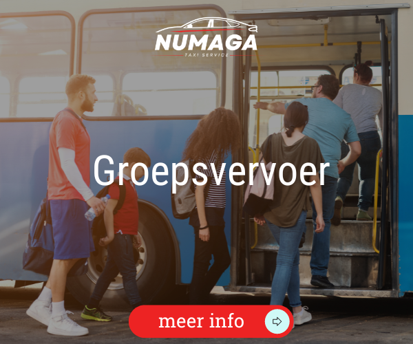 Groepsvervoer taxi numaga nijmegen